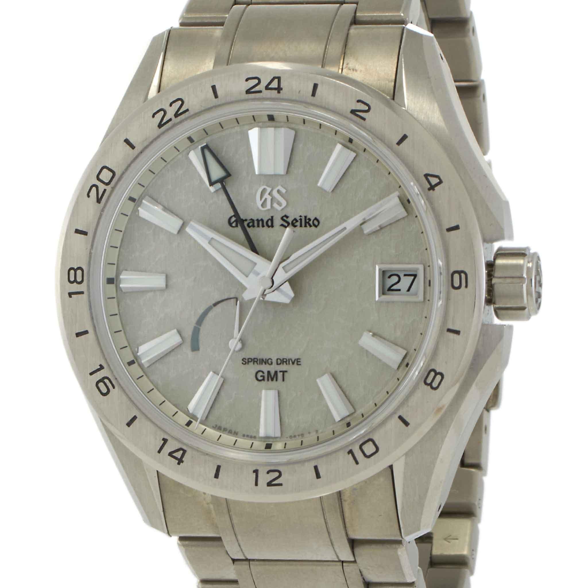 Grand Seiko Evolution 9 Spring Drive GMT Ref. SBGE285 Titanium 41MM – Cal. 9R66
