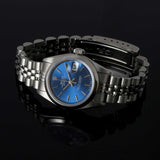 Rolex Lady-Datejust 26MM Stainless Steel Blue Dial-69160
