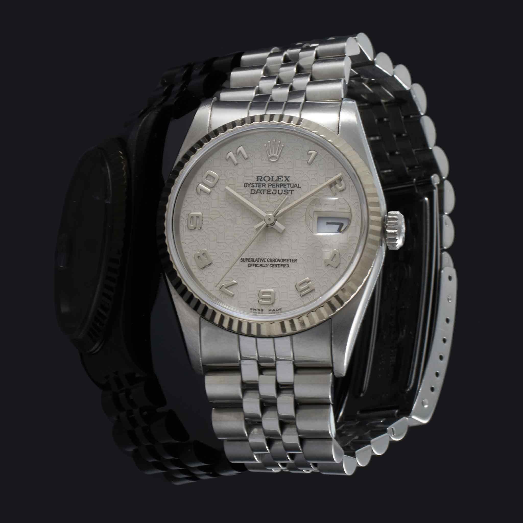 Rolex Datejust Ref. 16234 Ivory Jubilee Dial 36MM – Automatic