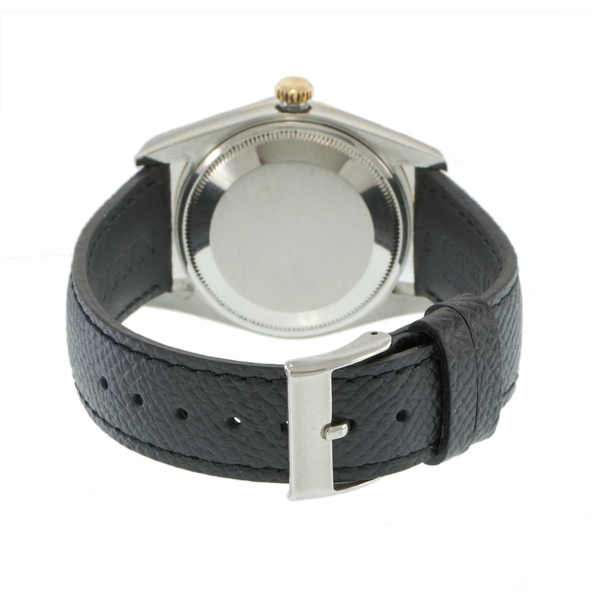 Rolex Oyster Perpetual Date Ref. 15203-Black Dial