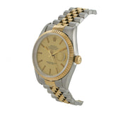 Rolex Datejust Ref. 16233 36MM Steel & 18KT Yellow Gold – Champagne Dial