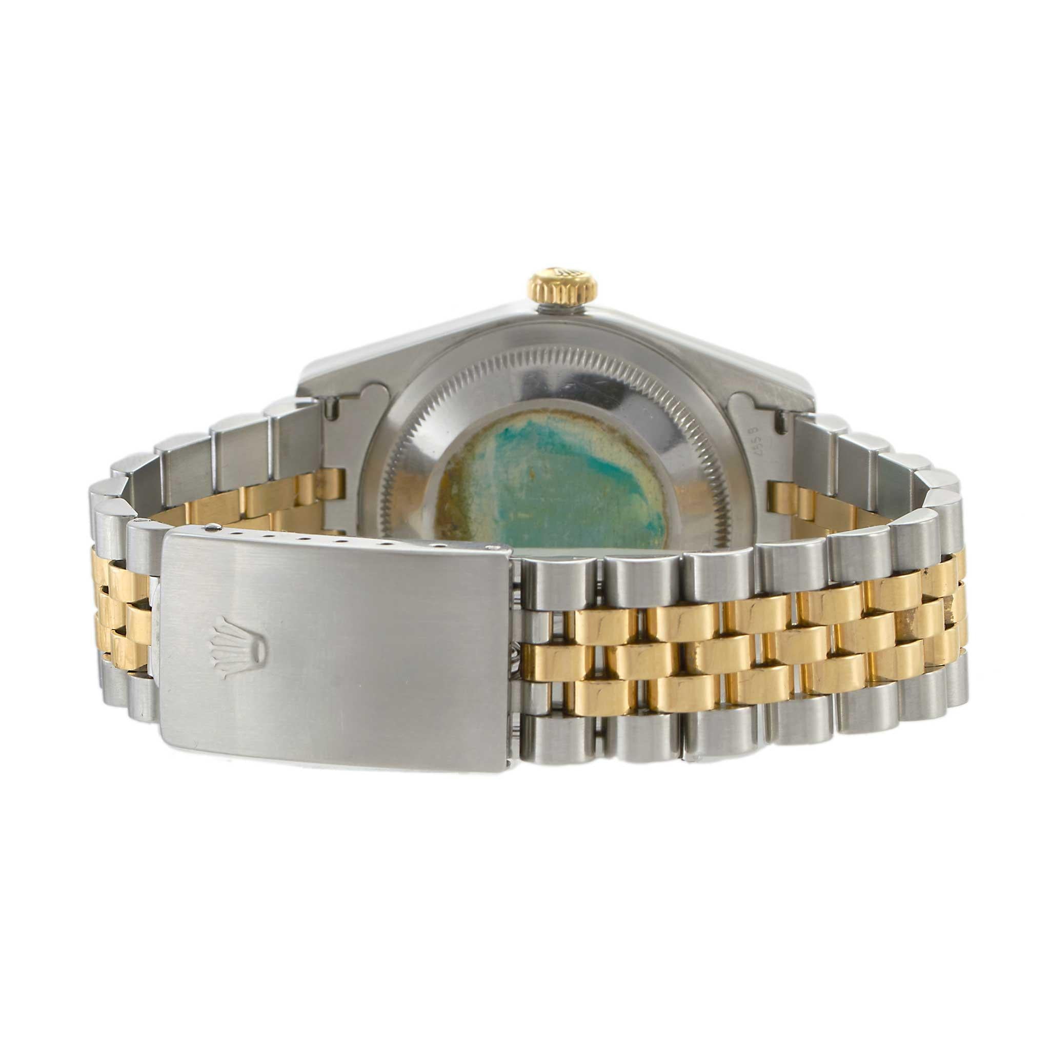Rolex Datejust Ref. 16233 36MM Steel & 18KT Yellow Gold – Champagne Dial