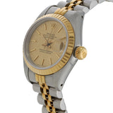 Rolex Datejust Ref. 69173 – 26MM Steel & 18KT Gold – Champagne Linen Dial