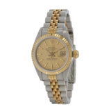 Rolex Datejust Ref. 69173 – 26MM Steel & 18KT Gold – Champagne Linen Dial