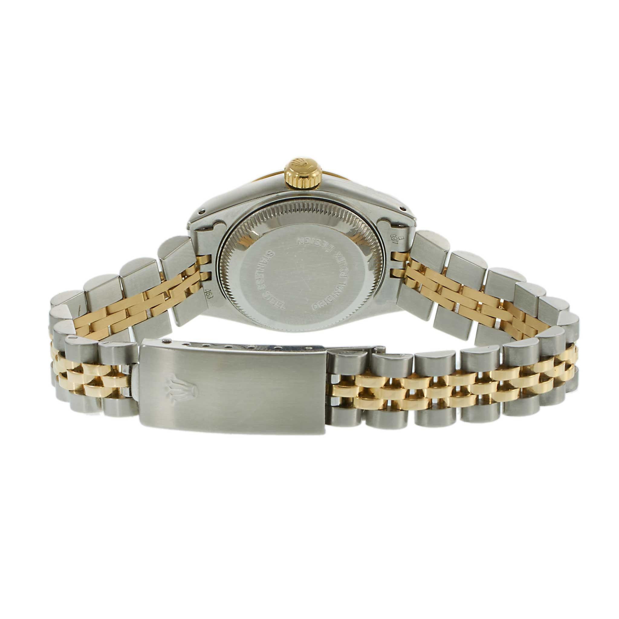 Rolex Lady-Datejust Ref. 69173 26MM Steel & 18KT Yellow Gold-White Dial