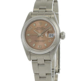 Rolex Oyster Perpetual Ref. 79160 – 26MM Stainless Steel Salmon Dial