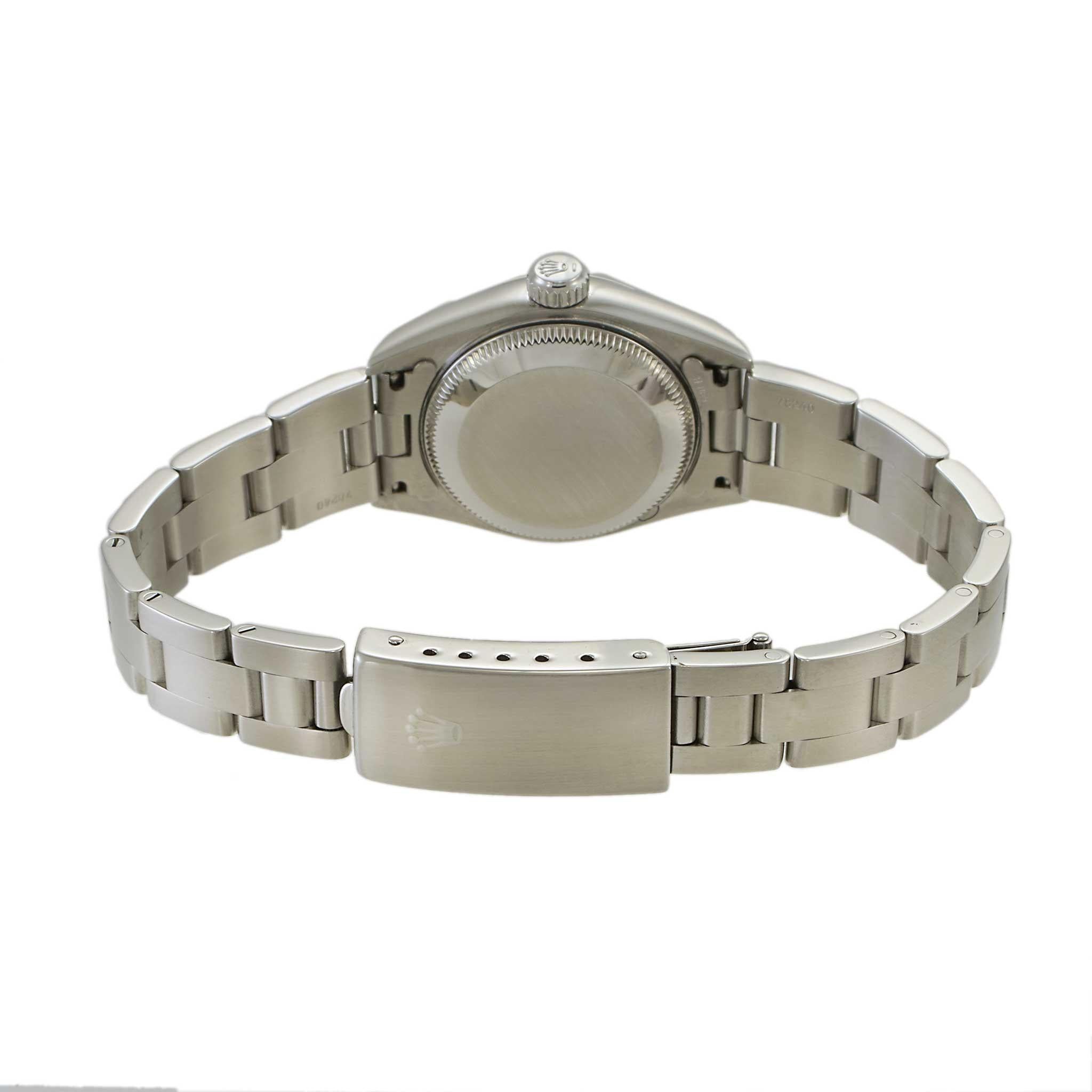 Rolex Oyster Perpetual Ref. 79160 – 26MM Stainless Steel Salmon Dial