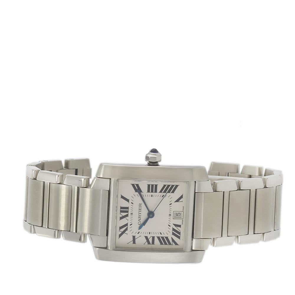 Cartier Tank Française Ref. W51002Q3 28MM Stainless Steel