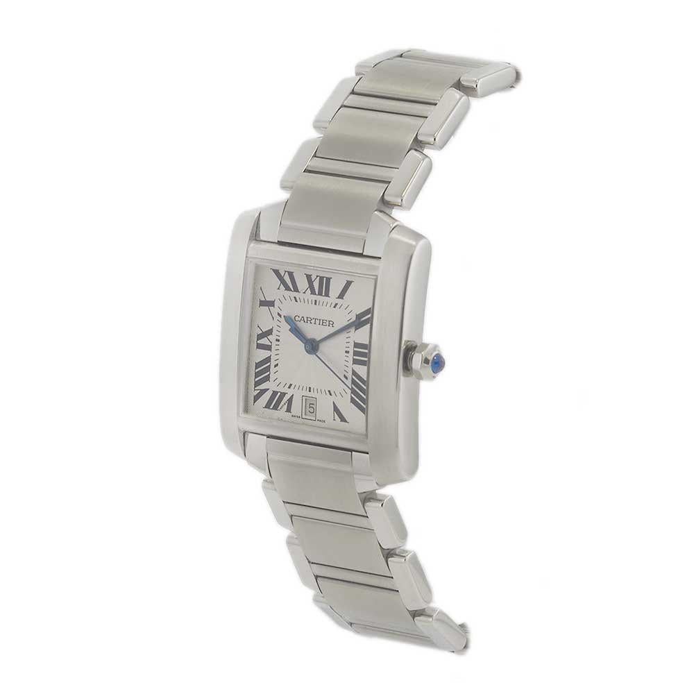 Cartier Tank Française Ref. W51002Q3 28MM Stainless Steel