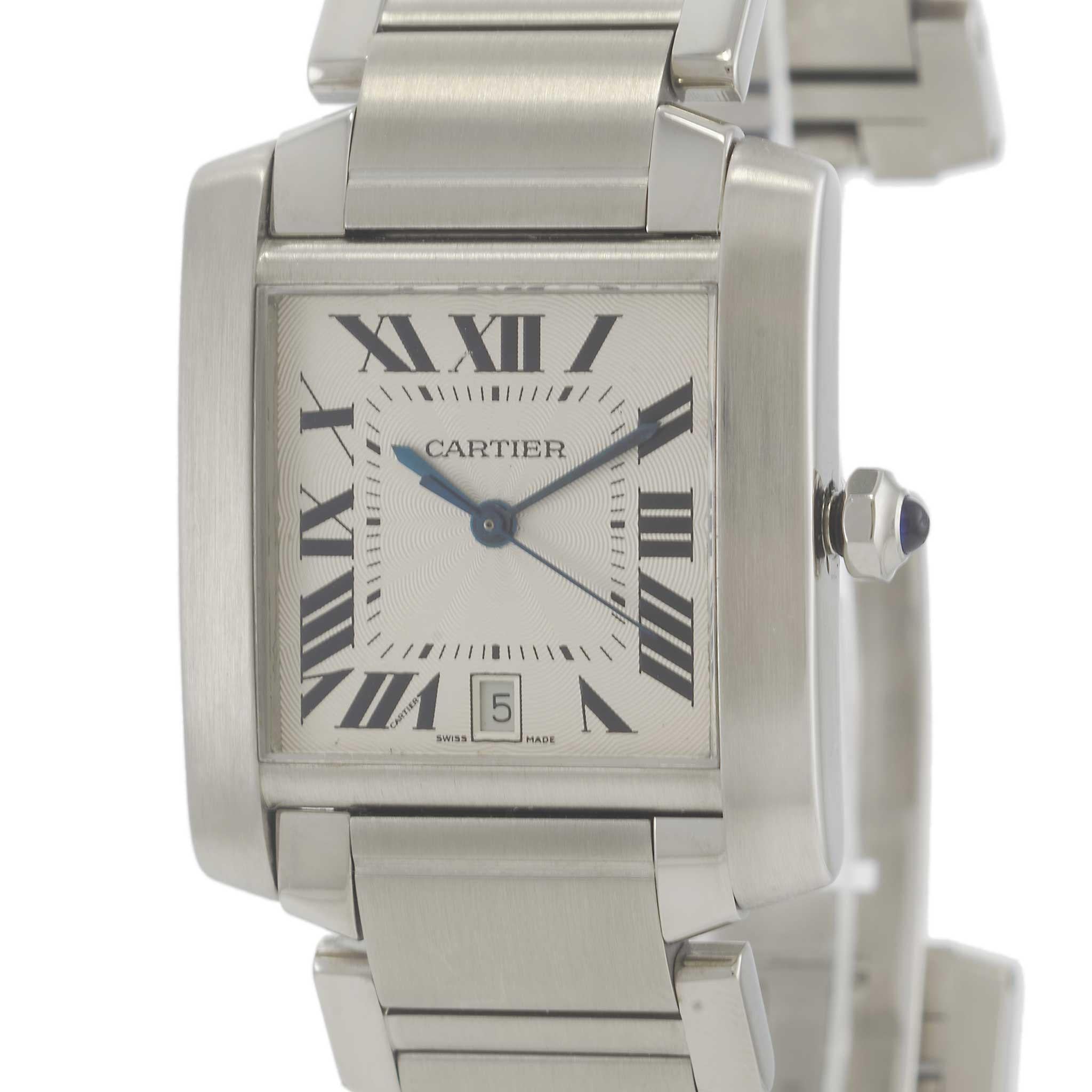 Cartier Tank Française Ref. W51002Q3 28MM Stainless Steel