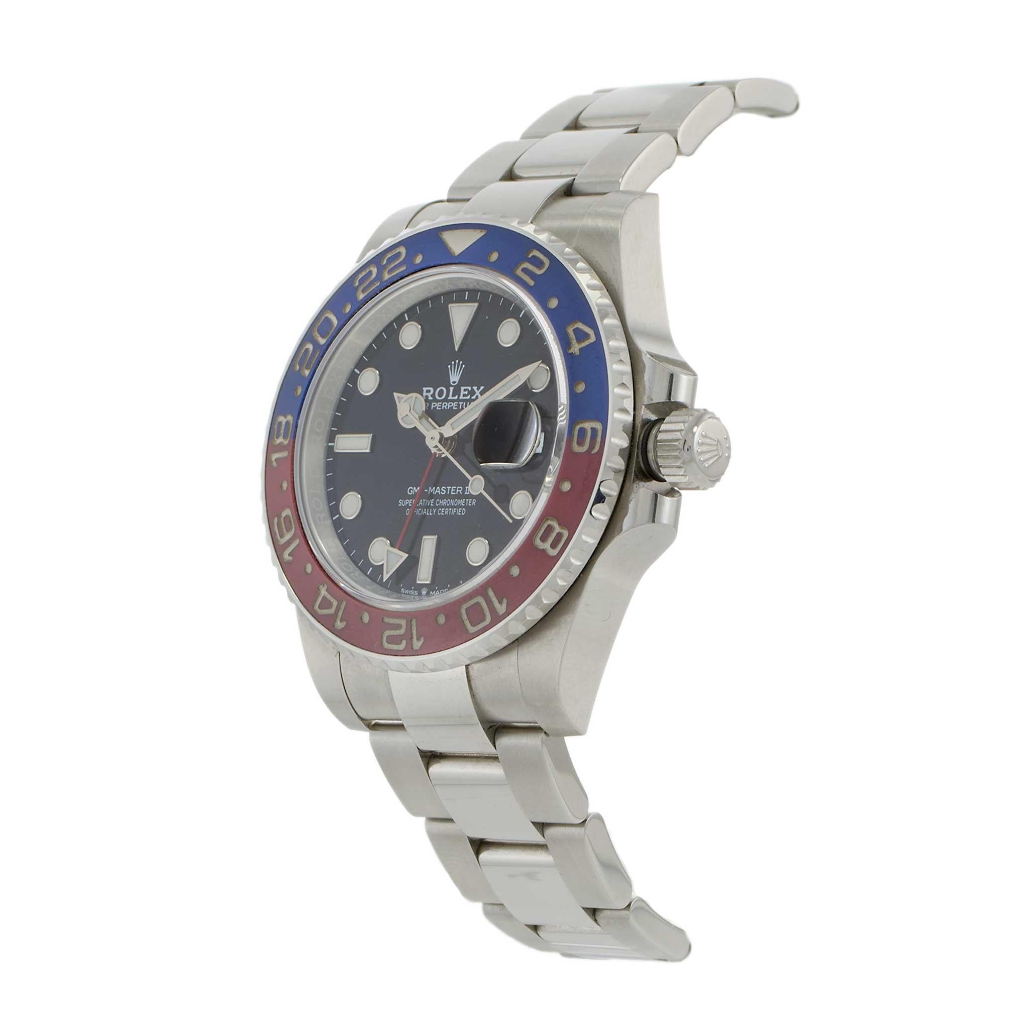 Rolex GMT-Master II “Pepsi” Ref. 126710BLRO – Automatic