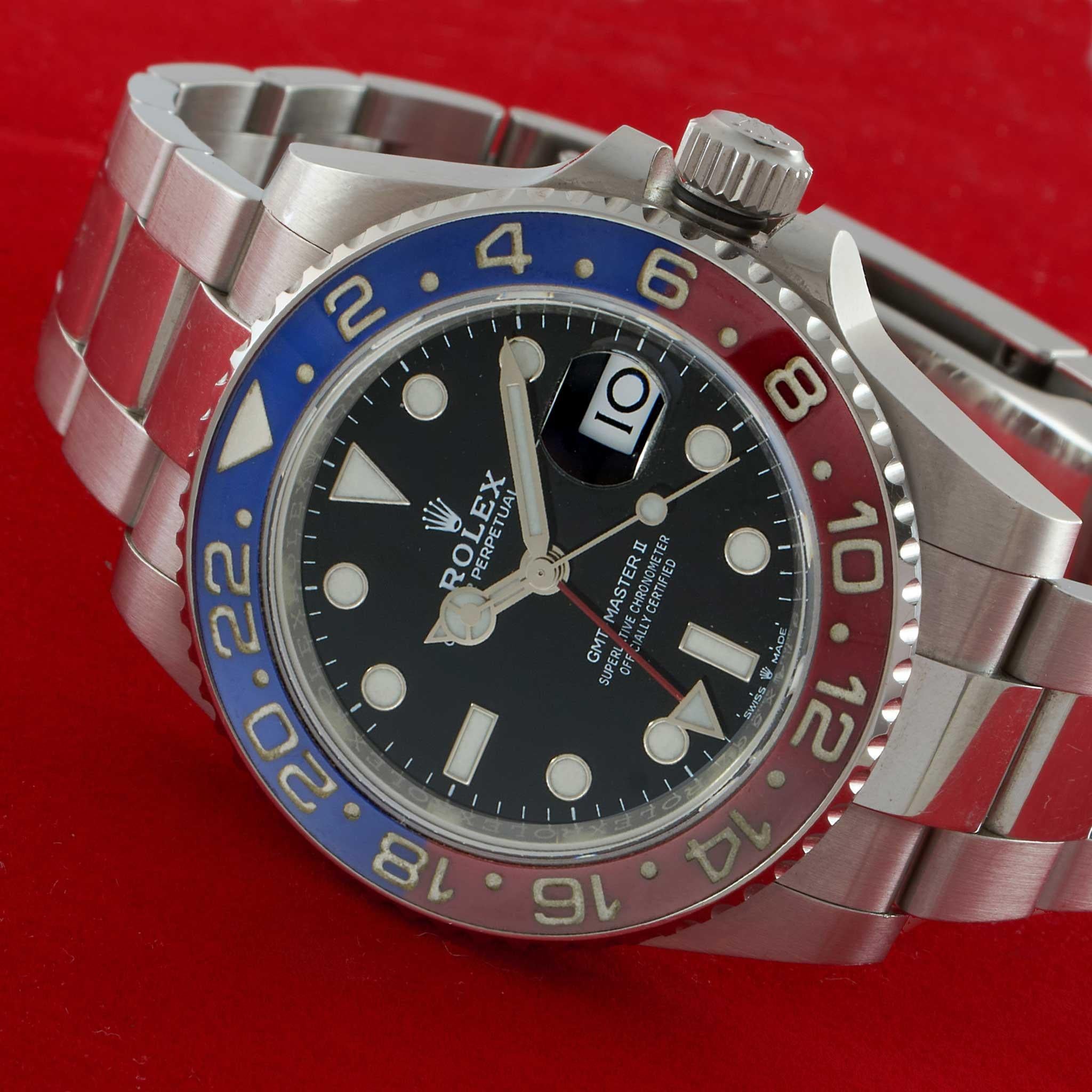 Rolex GMT-Master II “Pepsi” Ref. 126710BLRO – Automatic