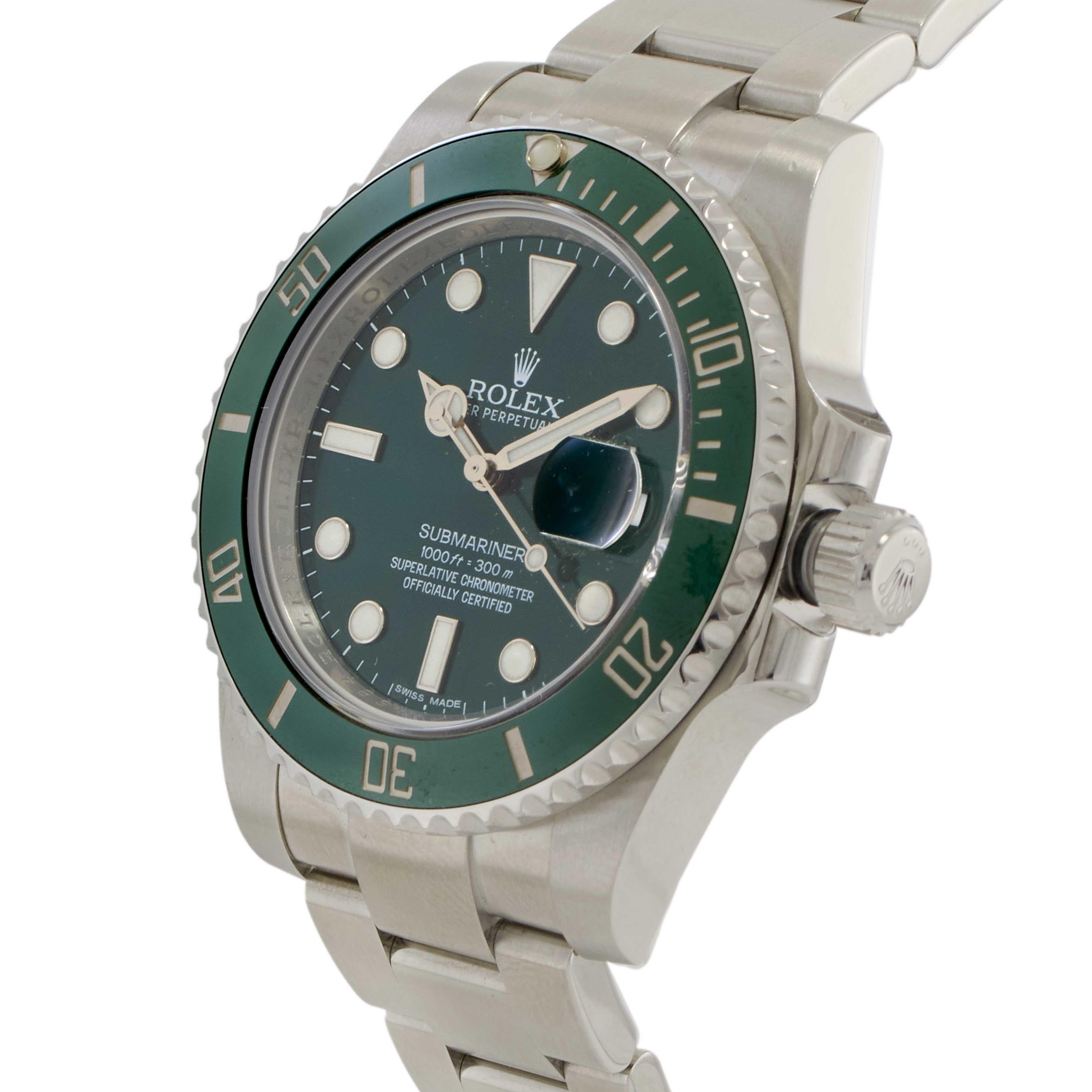 Rolex Submariner "Hulk" Ref. 116610LV