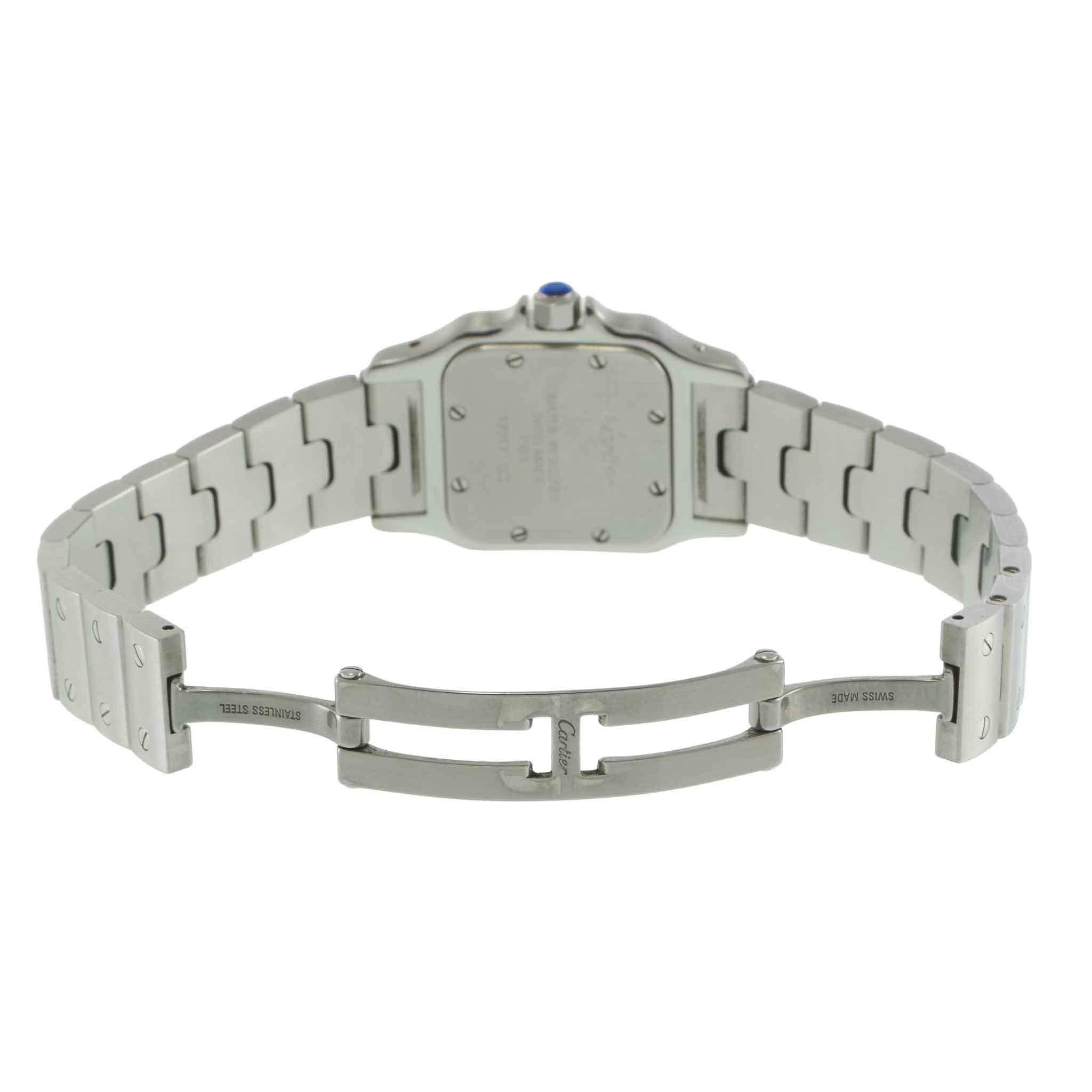 Pre-Owned 2000s Cartier Santos de Cartier Galbée Small 24MM – Ref. W20056D6