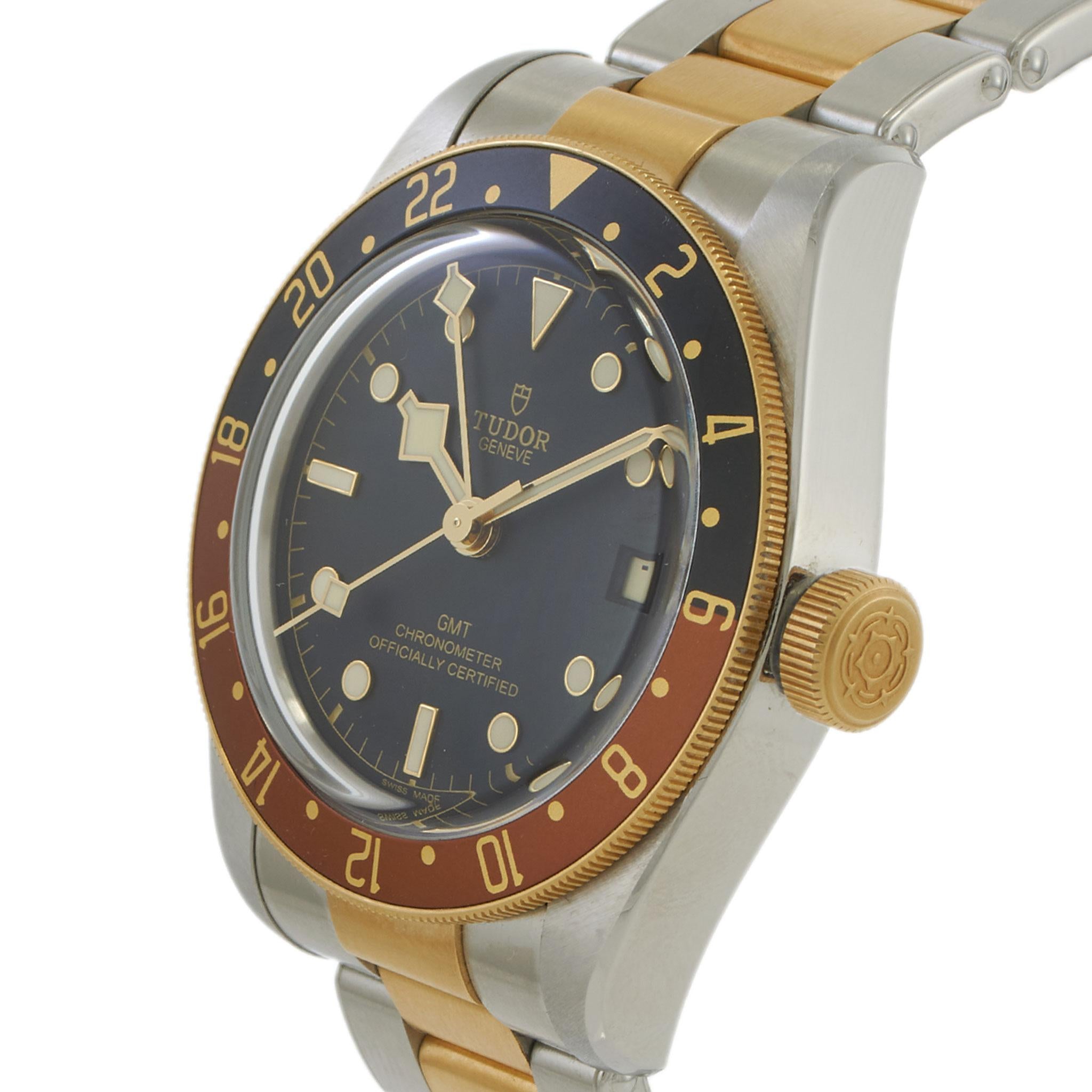 Tudor Black Bay GMT “Rootbeer” 41MM Steel & 18KT Yellow Gold Ref. M79833MN-0001