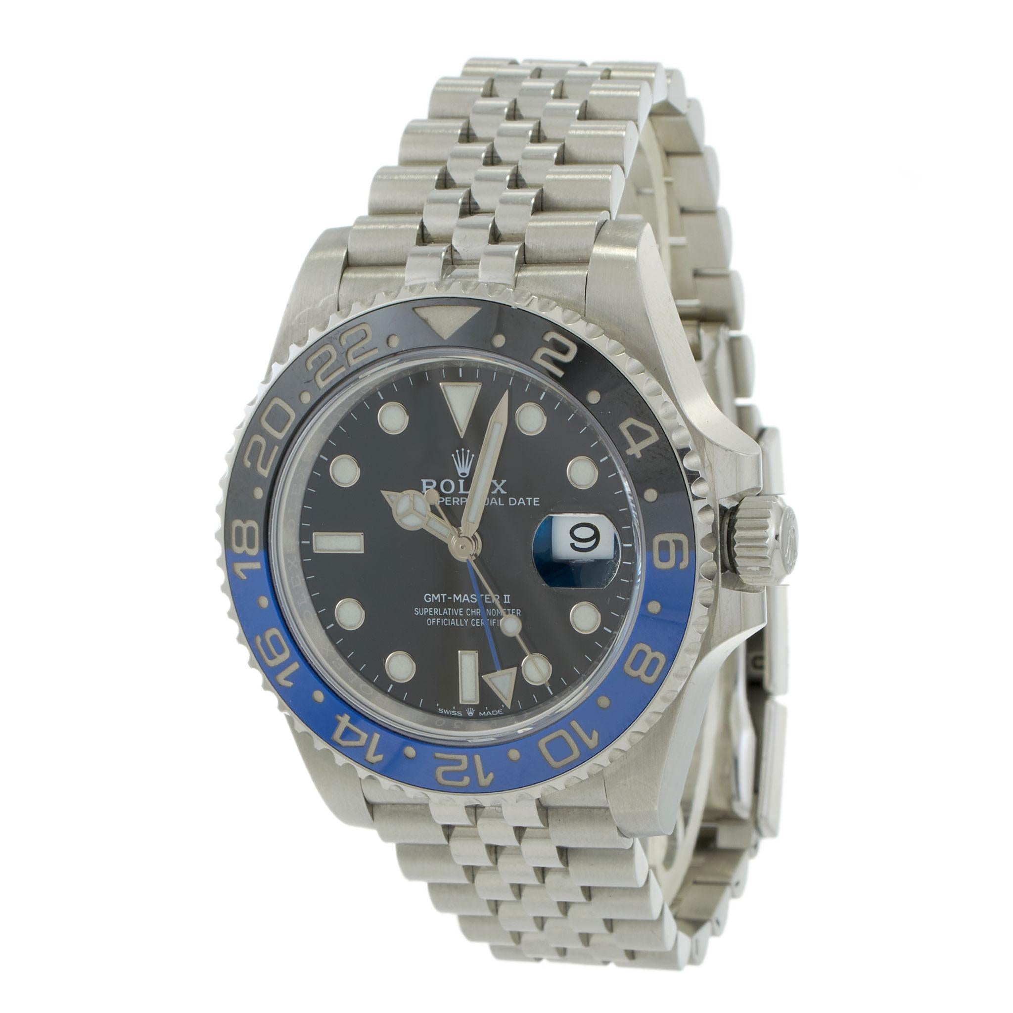 Rolex GMT-Master II 40MM Stainless Steel Ref. 126710BLNR “Batgirl”