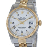 Rolex Datejust 36MM Ref. 16233 White Diamond Dial