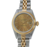 Lady Rolex Datejust Ref 69173 Champagne Dial- Rolex Service Card