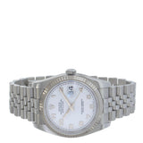 Rolex Datejust ref. 116234 White Roman Dial - Jubilee