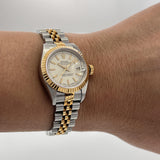 Rolex Datejust 26MM Steel and 18KT Gold Ref. 69173 Cream Index Dial