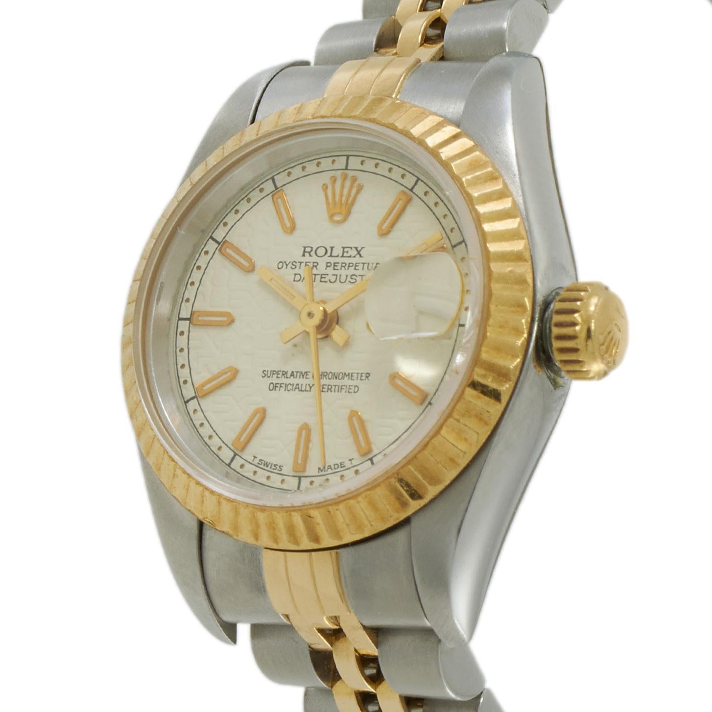 Rolex Datejust 1994 26MM Steel and 18KT Gold Ref. 69173 1994 Cream Dial
