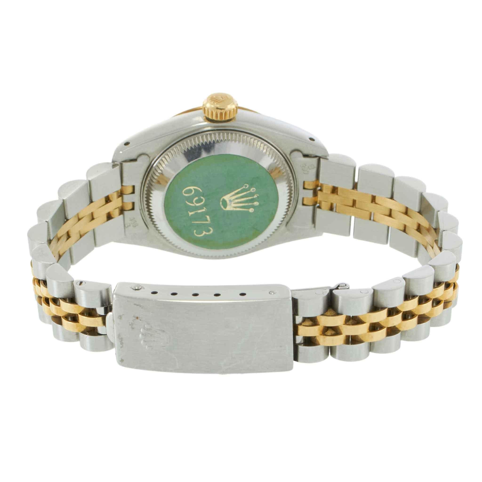 Vintage 1989 Rolex Lady-Datejust 26MM Two-Tone – Ref. 69173