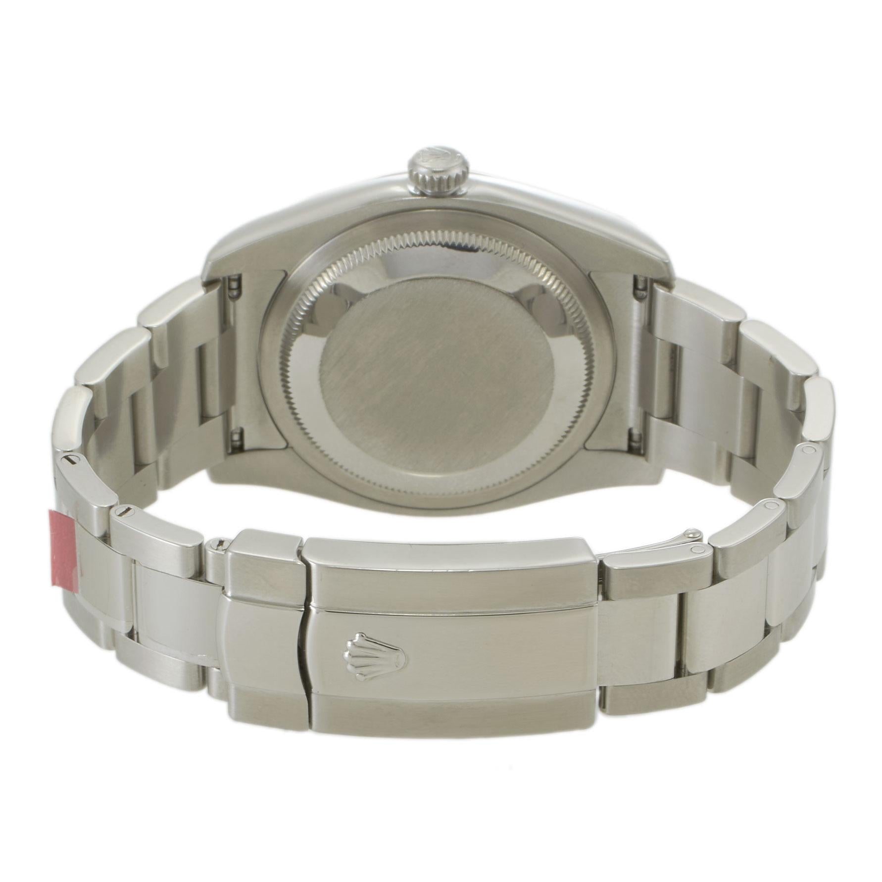 Rolex Datejust 36MM Stainless Steel Ref. 116200 Silver Dial