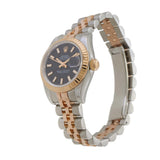 Rolex Lady Datejust 26MM Steel and Everose Gold Ref. 179171 Black Dial