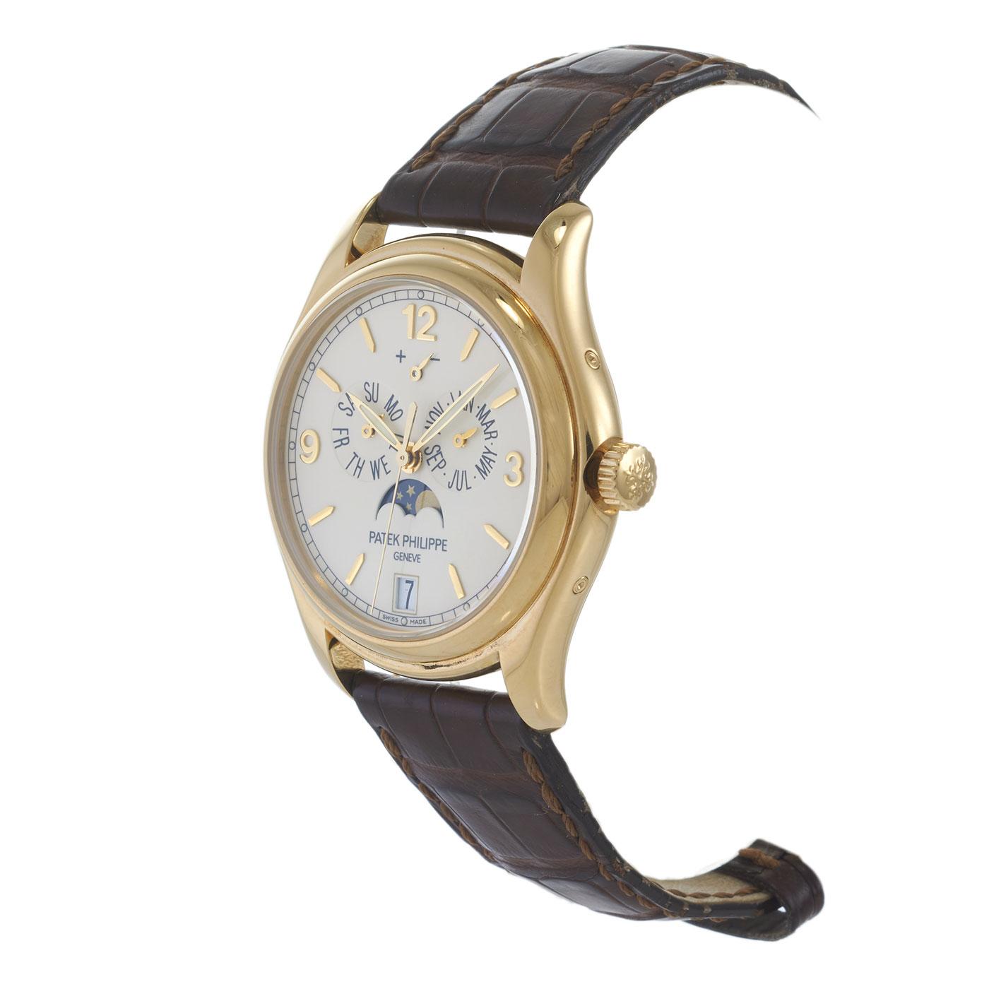 Patek Philippe Annual Calendar Ref. 5146J 18K Yellow Gold Ivory Dial Moonphase