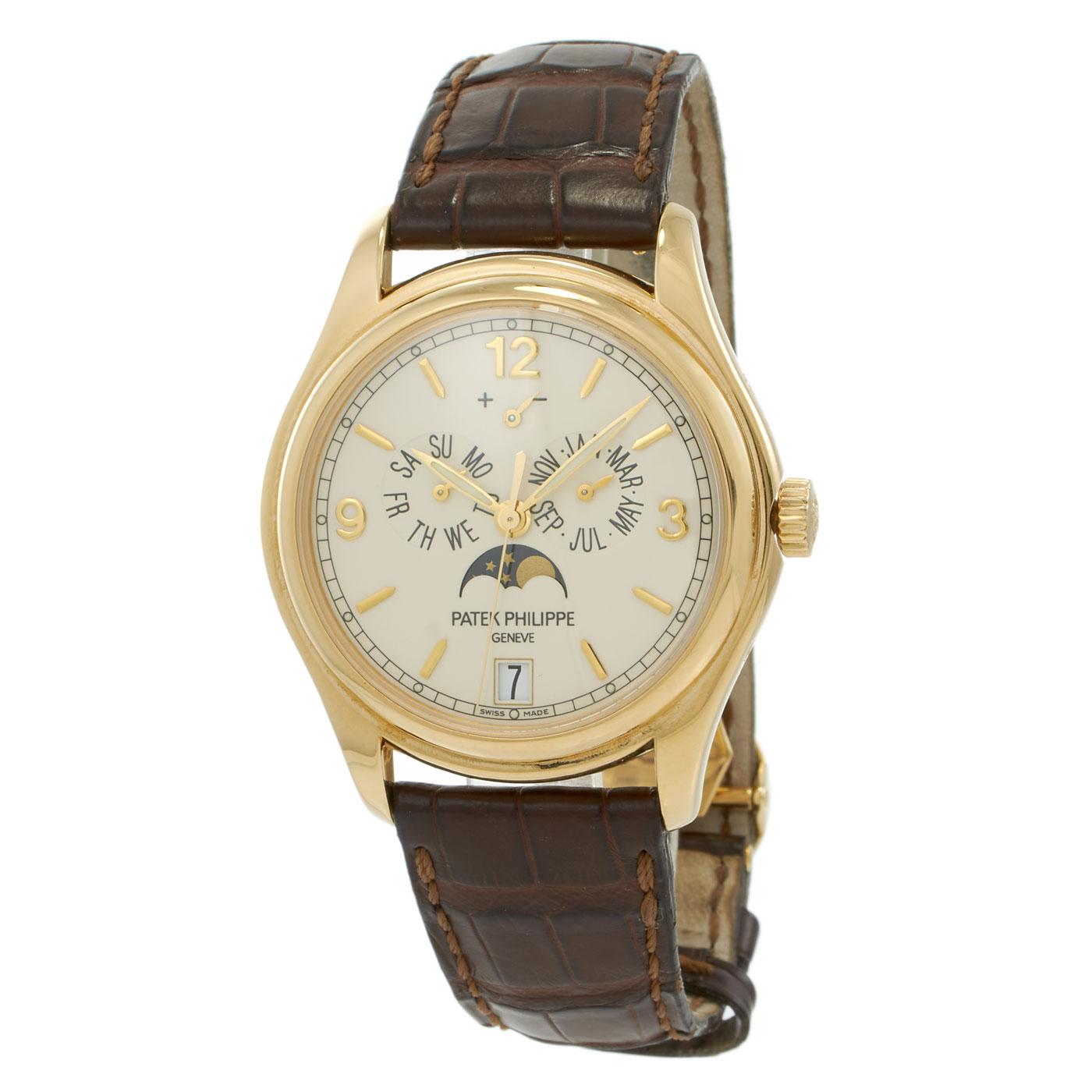 Patek Philippe Annual Calendar Ref. 5146J 18K Yellow Gold Ivory Dial Moonphase