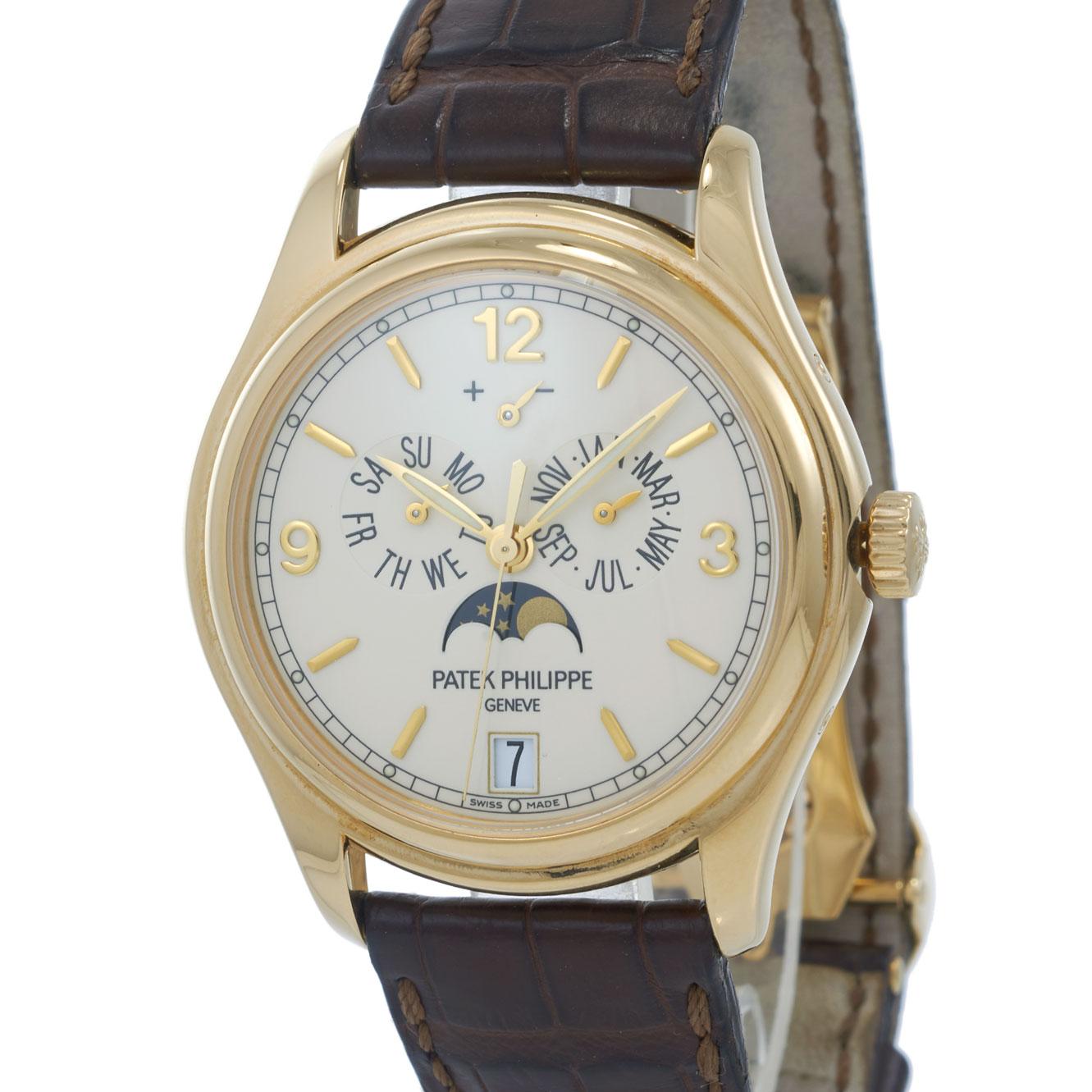 Patek Philippe Annual Calendar Ref. 5146J 18K Yellow Gold Ivory Dial Moonphase