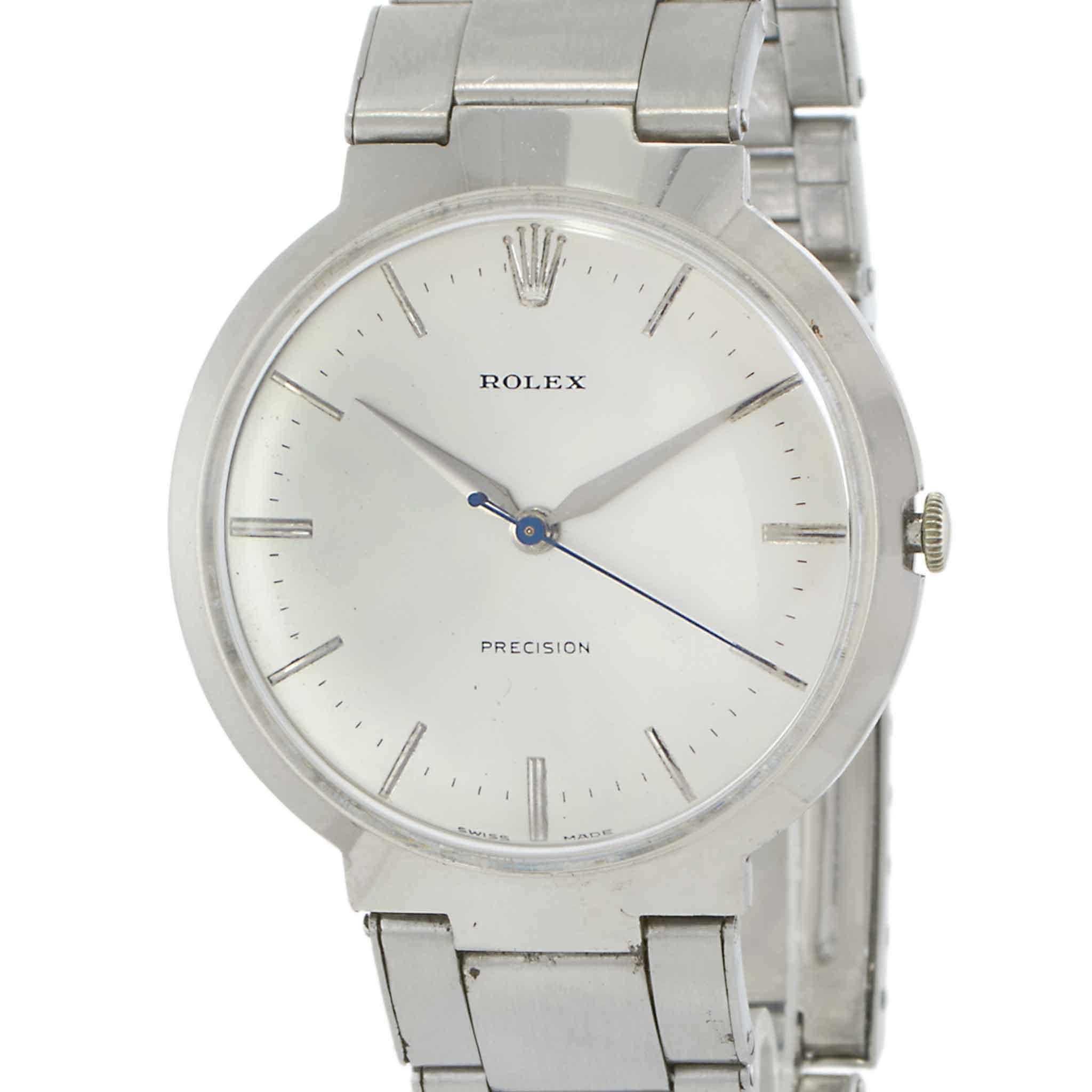 Vintage 1955 Rolex Precision UFO Ref. 9083 Stainless Steel 36MM – Manual Wind