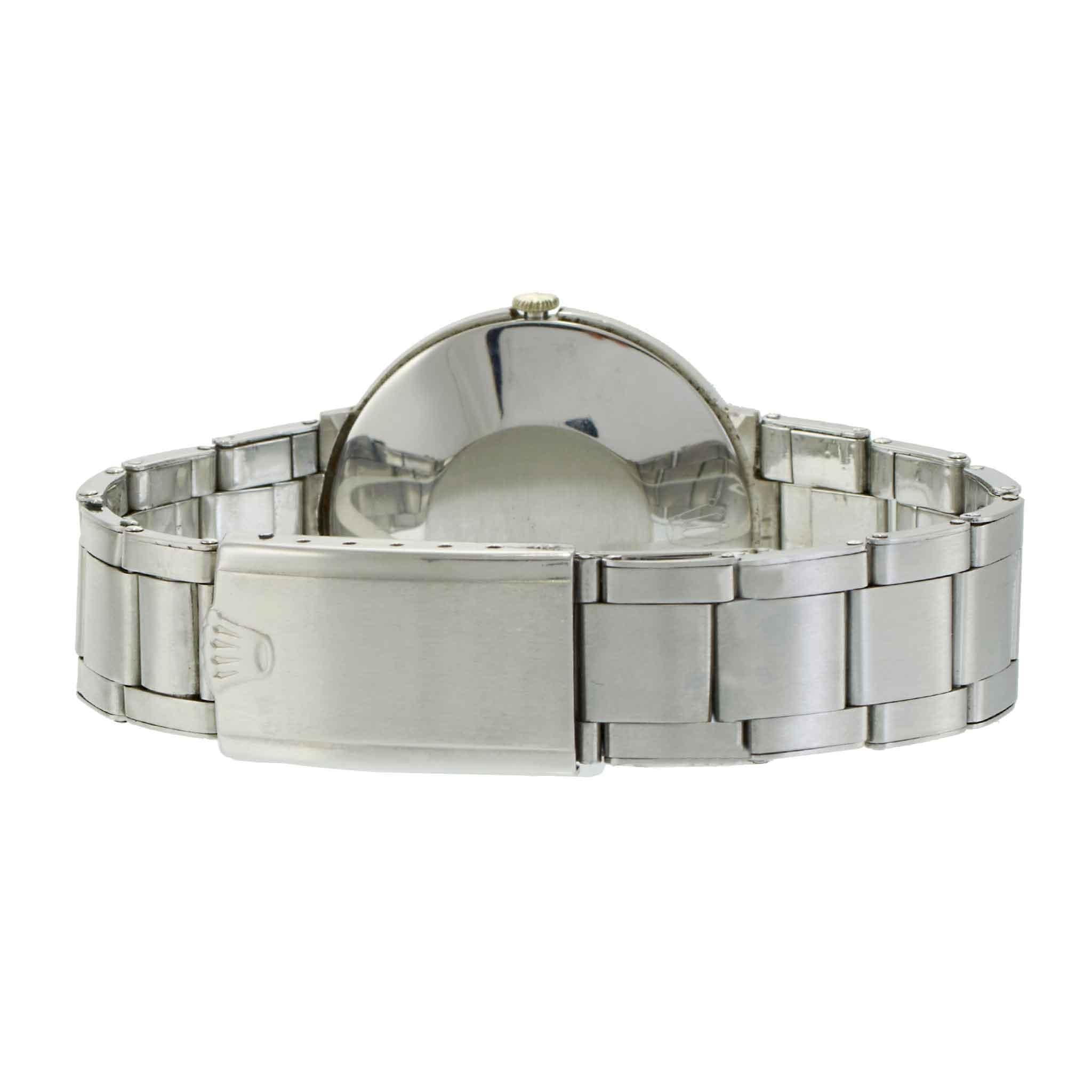 Vintage 1955 Rolex Precision UFO Ref. 9083 Stainless Steel 36MM – Manual Wind