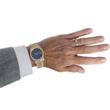 Rolex Datejust Ref. 16233. 36MM with Factory Vignette Blue Diamond Dial