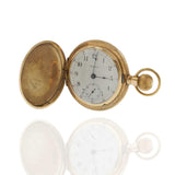 Antique Circa 1902 Waltham 14KT Gold Hunter Case Pocket Watch