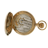 Antique Circa 1902 Waltham 14KT Gold Hunter Case Pocket Watch
