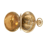 Antique Circa 1902 Waltham 14KT Gold Hunter Case Pocket Watch