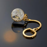Vintage 1960s Titus 26MM Glass Orb Key Fob Watch