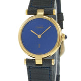 Vintage 1970s Must de Cartier Vendôme with Lapis Lazuli Dial – Quartz