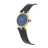 Vintage 1970s Must de Cartier Vendôme with Lapis Lazuli Dial – Quartz