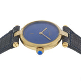 Vintage 1970s Must de Cartier Vendôme with Lapis Lazuli Dial – Quartz