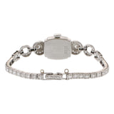 Vintage Retro Era Hamilton Ladies Platinum & 3.50ct-tw Diamond Cocktail Watch