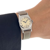 Omega Deco Watch (1936) – 24.5 x 28MM Steel – Cal. T17 Manual Wind