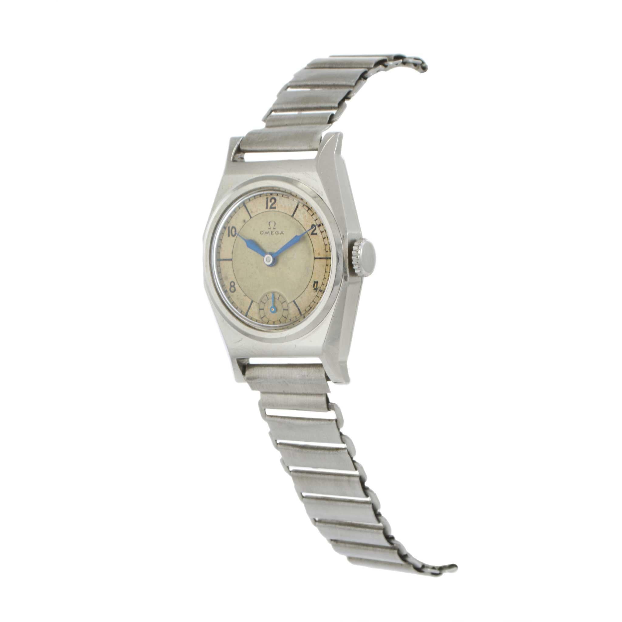 Vintage 1930s Omega Art Deco Watch – Manual Wind