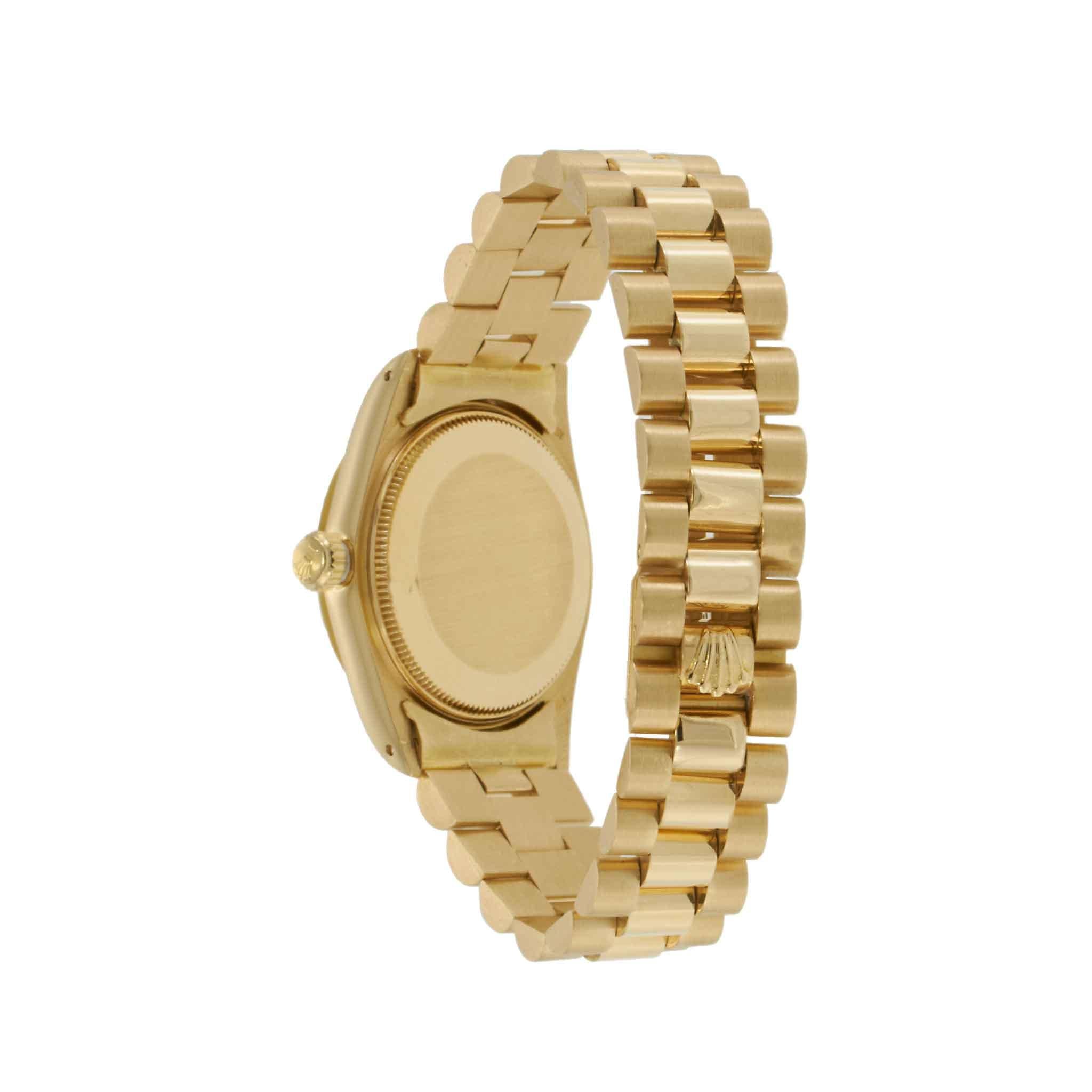 Vintage 1982 Rolex Datejust Ref. 6827 18KT Yellow Gold 31MM