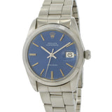 Vintage 1974 Rolex Oysterdate Ref. 6694 Blue Dial