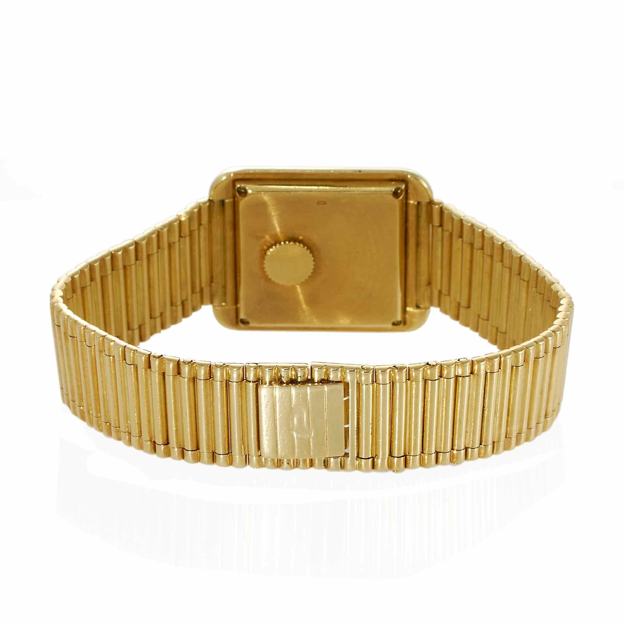 Vintage 1980s Piaget 18KT Yellow Gold Dress Watch – Quartz Cal. 757P
