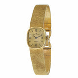 Vintage 1960s Baume & Mercier 14KT Yellow Gold Double Signed Tiffany & Co. Watch