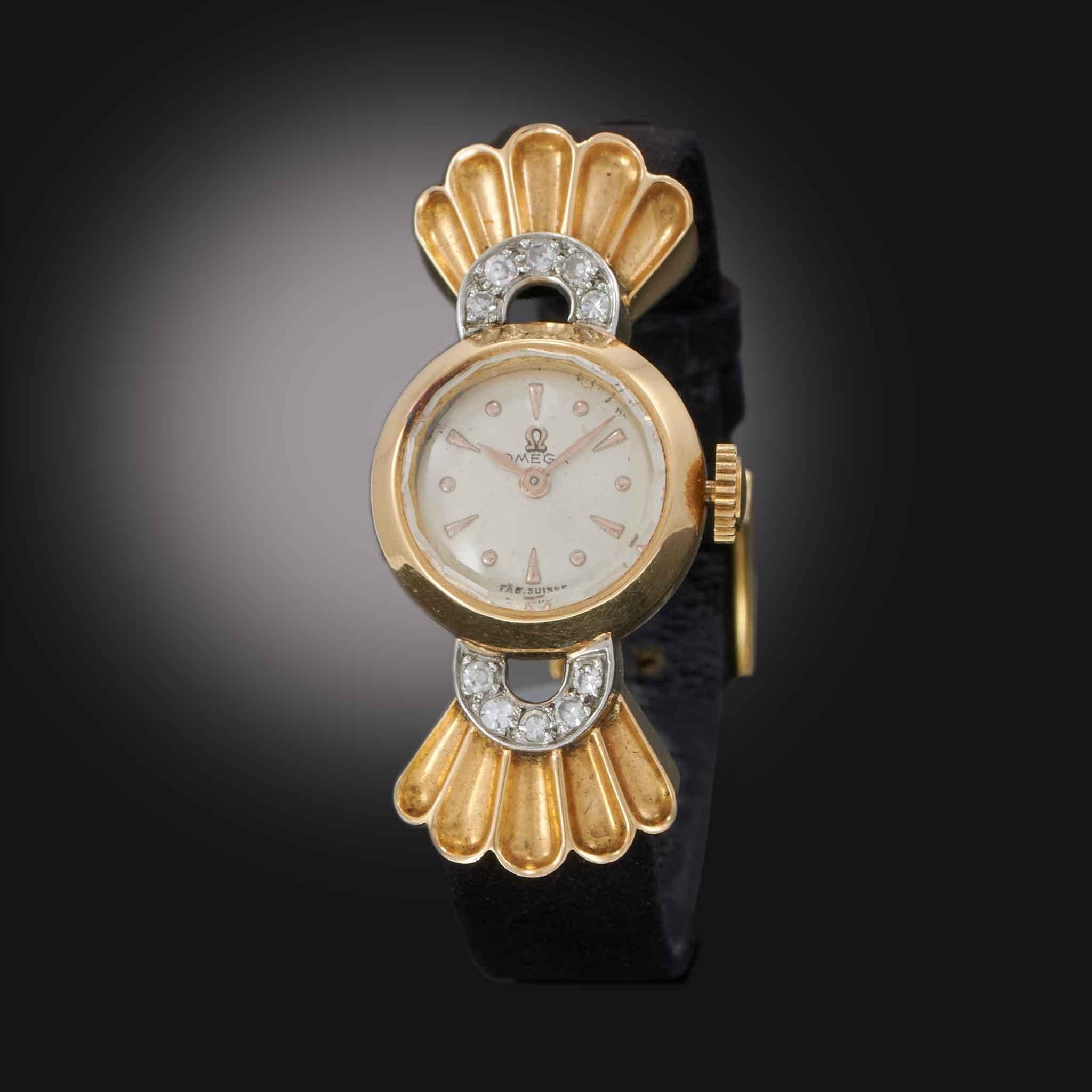 Vintage 1952 Omega Ladies Cocktail Watch – Manual Wind