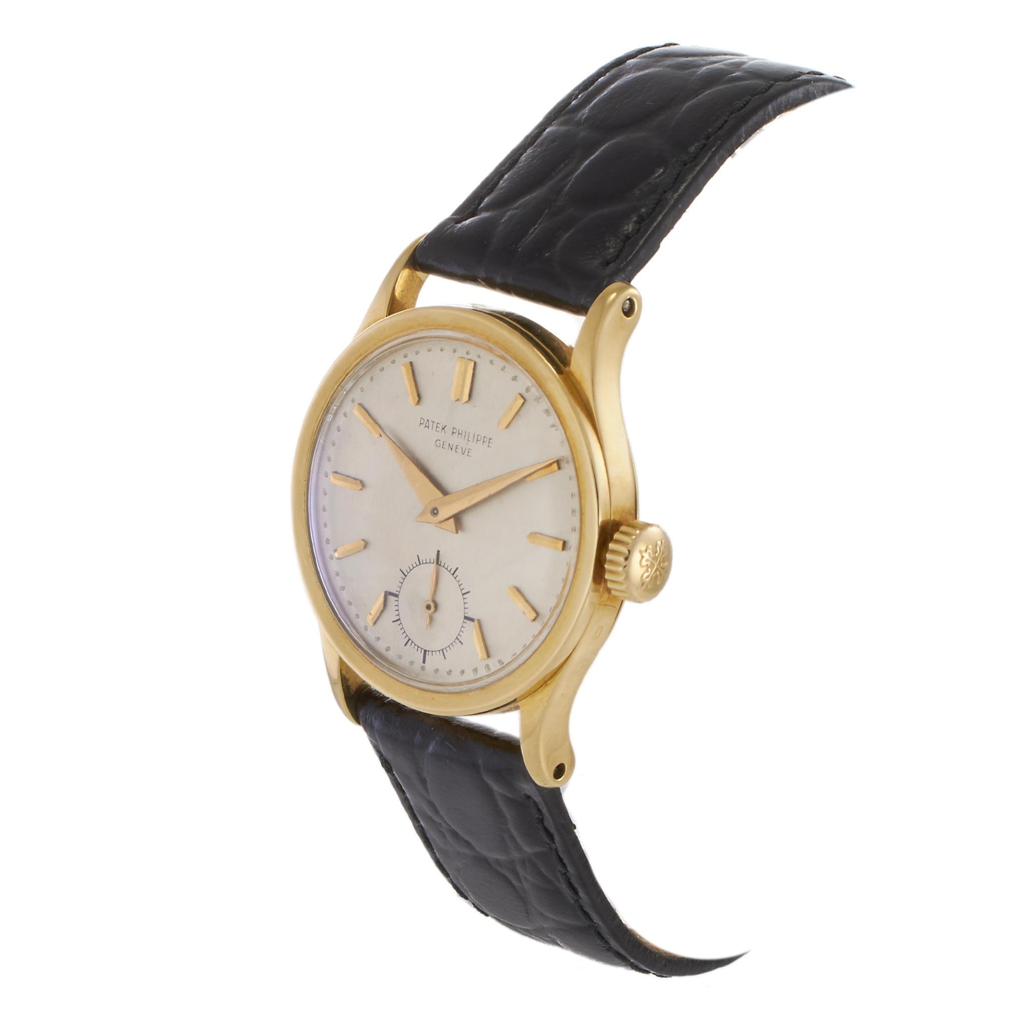 Patek Philippe Calatrava Ref. 96 (1956) – 30.5MM 18KT Yellow Gold – Box & Papers